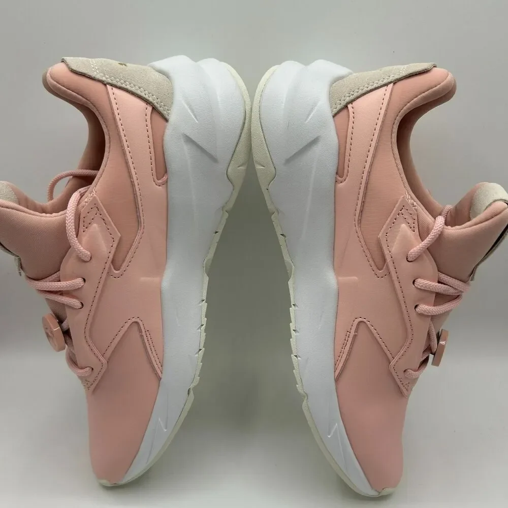 Puma Sneakers Fier Nitro Lthr Lace Up Pink Casual Shoes Women Size 7
